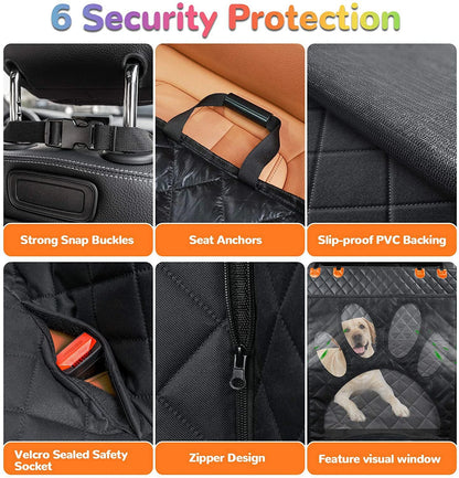 MyPawsomePets™ PawPeek Car Seat Protector